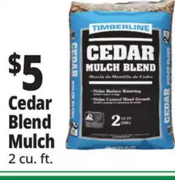 Ocean State Job Lot Timberline Cedar Mulch Blend 2 cu ft offer