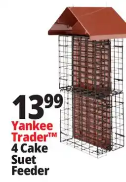 Ocean State Job Lot Yankee Trader 4 Cake Suet Feeder offer