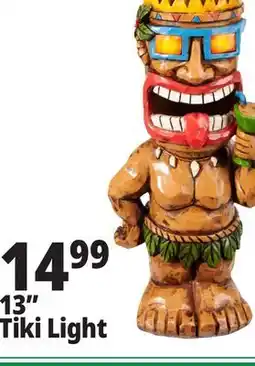 Ocean State Job Lot Solar Tiki Light 13 offer