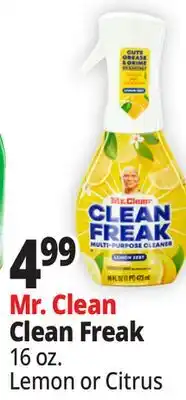 Ocean State Job Lot Mr. Clean Freak Lemon Zest Multi-Surface Cleaner 16 fl. oz offer