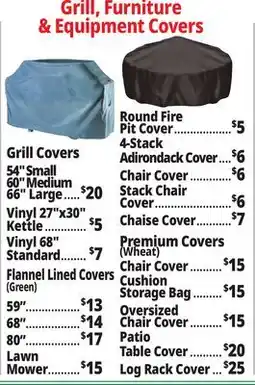 Ocean State Job Lot Outdoor Furniture Protectors offer