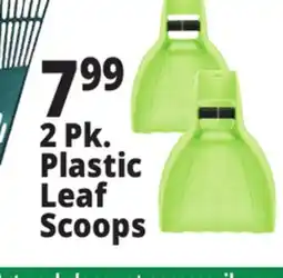 Ocean State Job Lot Plastic Leaf Scoops 2-Count offer
