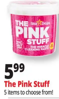 Ocean State Job Lot The Pink Stuff Miracle Bathroom Foam Cleaner 25.36 oz offer