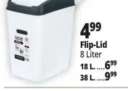 Ocean State Job Lot Flip-Lid Wastebaskets offer