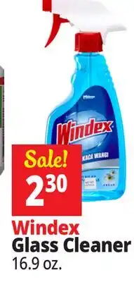 Ocean State Job Lot Windex Fresh Scented Glass Cleaner 16.9 oz offer