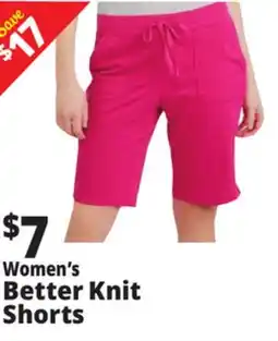 Ocean State Job Lot Women's Better Knit Shorts offer