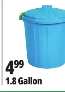 Ocean State Job Lot Round Clear Storage Bucket with Latching Lid offer