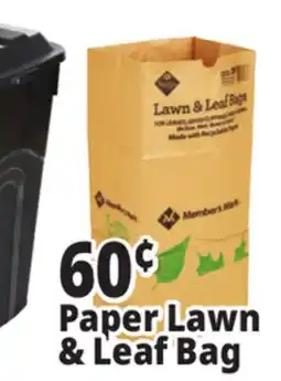 Ocean State Job Lot Single Paper Lawn & Leaf Bag offer
