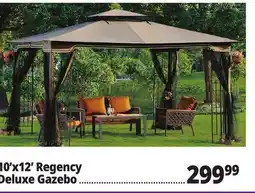 Ocean State Job Lot 10'x12' Regency Deluxe Gazebo offer