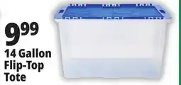 Ocean State Job Lot 14 Gallon Flip-Top Tote offer