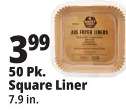Ocean State Job Lot 50 Pk. Square Liner offer