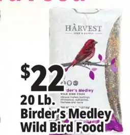 Ocean State Job Lot 20 Lb. Birder's Medley Wild Bird Food offer