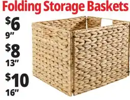 Ocean State Job Lot Folding Storage Baskets offer