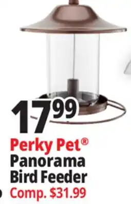 Ocean State Job Lot Perky Pet Panorama Wild Bird Feeder offer