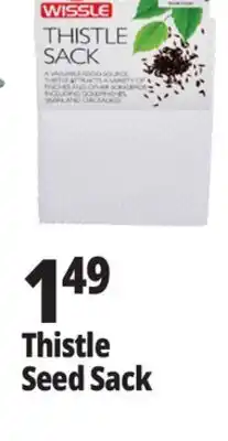 Ocean State Job Lot Wissle Thistle Sack Bird Feeder offer