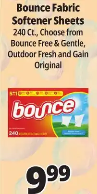 Ocean State Job Lot Bounce Free & Gentle Dryer Sheets 240 Count offer