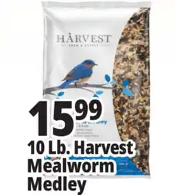 Ocean State Job Lot Harvest Seed & Supply Mealworm Medley Wild Bird Food 10 lb offer