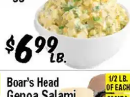 Western Beef Boar's Head Genoa Salami offer