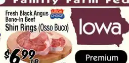 Western Beef Fresh Black Angus Bone-In Beef Shin Rings (Osso Buco) offer
