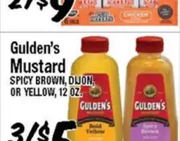 Western Beef Gulden's Mustard offer