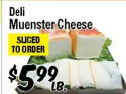 Western Beef Deli Muenster Cheese offer