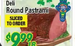Western Beef Deli Round Pastrami offer