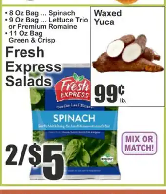 Food Universe Fresh Express Salads offer