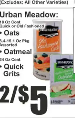 Food Universe Urban Meadow: offer