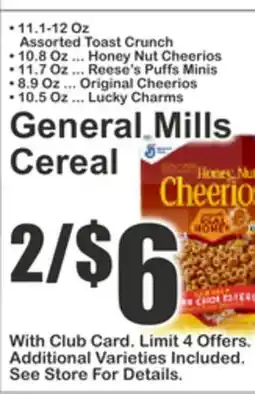 Food Universe General Mills Cereal offer