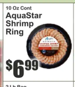 Food Universe 10 Oz Cont AquaStar Shrimp Ring offer
