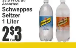 Food Universe Schweppes Seltzer offer