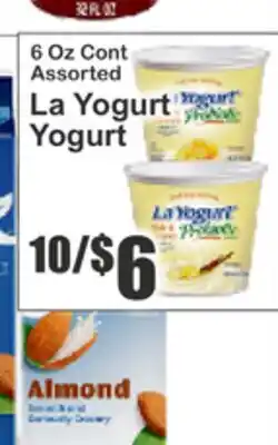 Food Universe 6 Oz Cont Assorted La Yogurt Yogurt offer