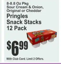 Food Universe Pringles Snack Stack offer