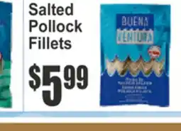 Food Universe Salted Pollock Fillets offer