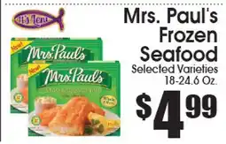 Supremo Foods Inc Mrs. Paul's Frozen Seafood offer