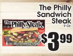 Supremo Foods Inc The Philly Sandwich Steak offer