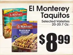 Supremo Foods Inc El Monterey Taquitos offer