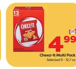 Weis Markets Cheez-It Multi Pack offer