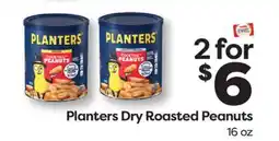 Weis Markets Planters Dry Roasted Peanuts offer