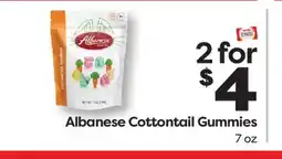 Weis Markets Albanese Cottontail Gummies offer
