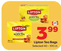 Weis Markets Lipton Tea Bags offer