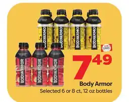Weis Markets Body Armor offer