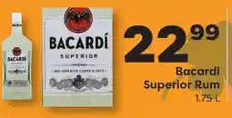 Weis Markets Bacardi Superior Rum offer