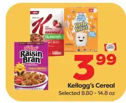 Weis Markets Kellogg's Cereal offer
