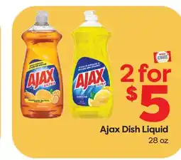 Weis Markets Ajax Dish Liquid offer