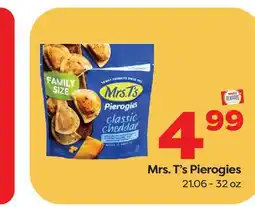 Weis Markets Mrs. T's Pierogies offer