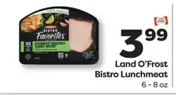 Weis Markets Land O'Frost Bistro Lunchmeat offer