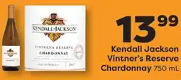 Weis Markets Kendall Jackson Vintner's Reserve Chardonnay offer