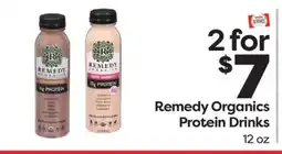 Weis Markets Remedy Organics Protein Drinks offer