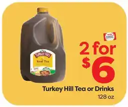 Weis Markets Turkey Hill Tea or Drinks offer